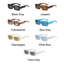 Load image into Gallery viewer, Brand Square Sunglasses Women Vintage Modern Street Sun Glasses Male Female Blue Personality Designer Oculos De Sol