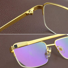 Load image into Gallery viewer, Brand Square Titanium optical glasses frame men 2023 Myopia computer eye glasses frames for men business spectacle Men&#39;s