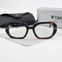 Load image into Gallery viewer, Brand Square eyeglasses women Acetate optical glasses frame men Big box myopia prescription Retro spectacle frames T0917
