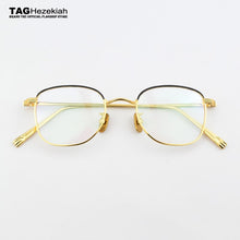 Load image into Gallery viewer, Brand Square titanium glasses frame men eyeglasses women spectacle frames Ultra light Retro eye glasses frames for women