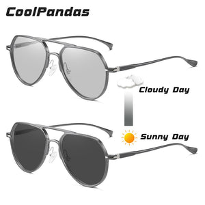 Brand Unisex Photochromic Sunglasses Polarized Day Night Vision Chameleon Glasses Men Women Driving oculos gafas de sol hombre