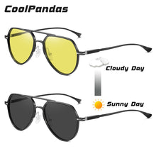 Load image into Gallery viewer, Brand Unisex Photochromic Sunglasses Polarized Day Night Vision Chameleon Glasses Men Women Driving oculos gafas de sol hombre