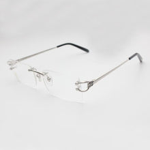 Load image into Gallery viewer, Brand Vintage Style Optical Prescription Glasses Frames  Myopia Rimless Eyewear Reading Eyeglass Frame Women