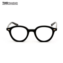 Load image into Gallery viewer, Brand eyeglasses frame women Retro round Glasses Frame men 2023 myopia computer Vintage Handmade designer spectacle 46-23-143