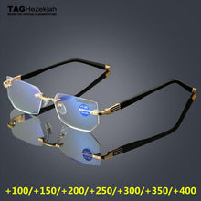Load image into Gallery viewer, Brand computer blue light glasses Men Reading Glasses Women Diamond cutting  Anti fatigue Hyperopia Presbyopic Eyewear