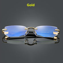 Load image into Gallery viewer, Brand computer blue light glasses Men Reading Glasses Women Diamond cutting  Anti fatigue Hyperopia Presbyopic Eyewear