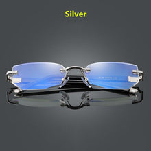 Load image into Gallery viewer, Brand computer blue light glasses Men Reading Glasses Women Diamond cutting  Anti fatigue Hyperopia Presbyopic Eyewear