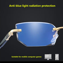 Load image into Gallery viewer, Brand computer blue light glasses Men Reading Glasses Women Diamond cutting  Anti fatigue Hyperopia Presbyopic Eyewear