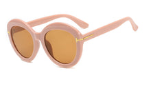 Load image into Gallery viewer, Brand sunglasses women men sunglasses quality big round frame selling  sun glasses 5 colors Oculos UV400