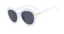Load image into Gallery viewer, Brand sunglasses women men sunglasses quality big round frame selling  sun glasses 5 colors Oculos UV400