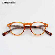 Load image into Gallery viewer, Brand optical glasses frame men ov5186 Retro eye glasses frames for women Myopia computer round eyeglasses spectacles