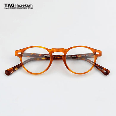Brand optical glasses frame men ov5186 Retro eye glasses frames for women Myopia computer round eyeglasses spectacles