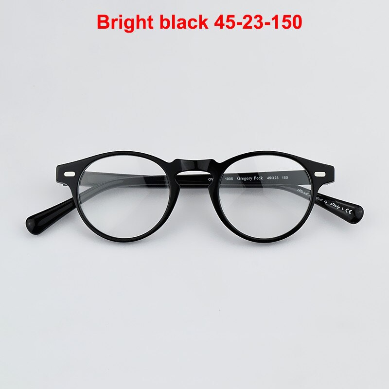 Brand optical glasses frame men ov5186 Retro eye glasses frames for women Myopia computer round eyeglasses spectacles