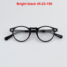 Load image into Gallery viewer, Brand optical glasses frame men ov5186 Retro eye glasses frames for women Myopia computer round eyeglasses spectacles