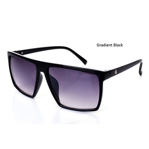 Brand retro Steampunk frame SKULL Square male Sunglasses Men All Black oversized big sun Glasses for men Women sun glasses