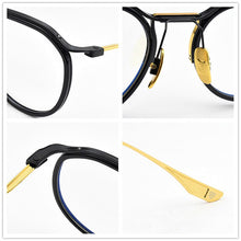 Load image into Gallery viewer, Brand round optical glasses frame men eyeglasses women spectacle frames Ultra light Retro eye glasses frames for women