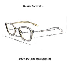 Load image into Gallery viewer, Brand titanium glasses frame men myopia prescription glasses frame women eye glasses frames for men spectacle frames eyeglasses