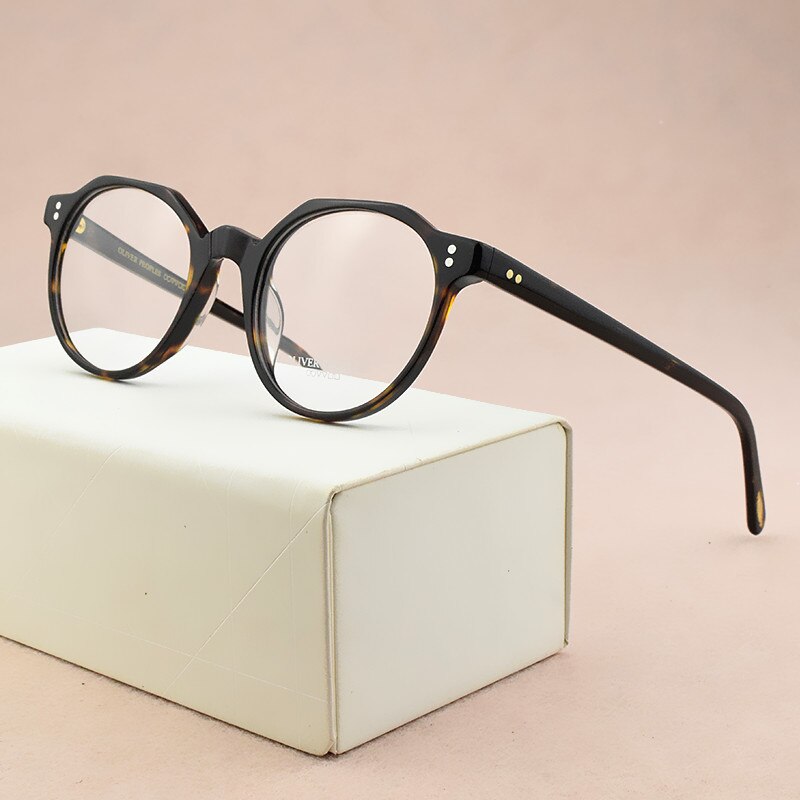 Brand transparent glasses frame women 2023 spectacle frames men eyeglasses frame women myopia prescription optical glasses frame