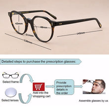 Load image into Gallery viewer, Brand transparent glasses frame women 2023 spectacle frames men eyeglasses frame women myopia prescription optical glasses frame