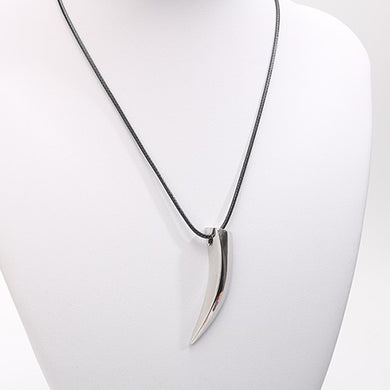 Brave Men Stainless Steel Wolf Tooth Spike Pendant Necklace Men Personality Male Necklace Jewelry For Friends Gift
