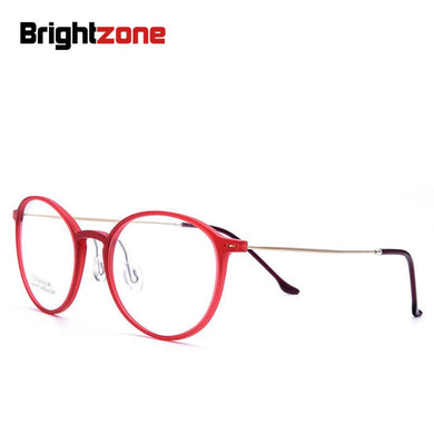 Brightzone 2023 Modello TR90 Rotondo Ristabilire I Sensi Antichi Montatura per occhiali Uomo Donna Superare La Luce In Lega di Titanio Occhiali Miopia