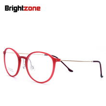 Carica l&#39;immagine nel visualizzatore di Gallery, Brightzone 2023 Modello TR90 Rotondo Ristabilire I Sensi Antichi Montatura per occhiali Uomo Donna Superare La Luce In Lega di Titanio Occhiali Miopia 