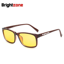 Load image into Gallery viewer, Brightzone Anti Blue Light Glasses Men Women Stop Eye Stain Sleep Better Defence Radiation Computer Night Driving Gaming Glasses