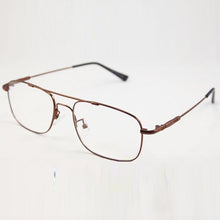 Load image into Gallery viewer, Brightzone Brand Full Rim Pilot-shape Titanium Alloy Flexible Arm Bridge Rx Prescription Optical Glasses Oculos Eyeglass Frames