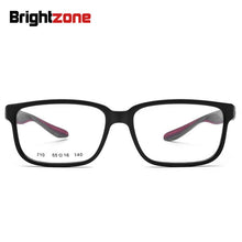 Load image into Gallery viewer, Brightzone Light-weight TR90 Run Motion Square Eyeglass Frames Optics Spectacle Basketball Eye Optician Oculos Grau Occhiali