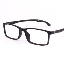 Load image into Gallery viewer, Brightzone Motion Leg Folding Black Spectacles Plastic Steel Full Frame Men Women Leisure Optical Computer Glasses