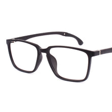 Load image into Gallery viewer, Brightzone Motion Leg Folding Black Spectacles Plastic Steel Full Frame Men Women Leisure Optical Computer Glasses