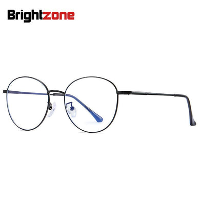 Brightzone Occhiali da gioco Computer Montatura trasparente Anti raggi blu Luce Miopia Occhiali Designer ottici Donna Vintage Uomo 