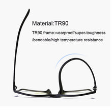 Load image into Gallery viewer, Brightzone TR90 Vintage Sunglasses Magnetic Men  Brand Women Clip On Optical Myopia Glasses Frame 5 Lens Polarized