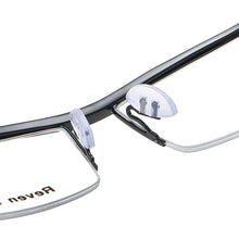 Load image into Gallery viewer, Browline Half Rim Alloy Metal Glasses Frame for Men Eyeglasses Cool Optical Eyewear Man Spectacles Prescription Frame