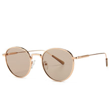 Load image into Gallery viewer, Brown Frameless Gold Metal Ladies Sunglasses Rimless Gradient Lens Blue Sun Glasses For Men UV400 Summer 2023