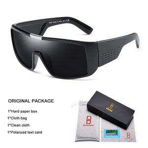 Bruno Dunn Lentes Dragon Domo Brand Designer Sunglasses For Men Sport Gafas Sun Glasses Oversized Frame Coating With Box Ray