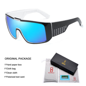 Bruno Dunn Lentes Dragon Domo Brand Designer Sunglasses For Men Sport Gafas Sun Glasses Oversized Frame Coating With Box Ray