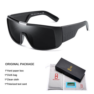 Bruno Dunn Lentes Dragon Domo Brand Designer Sunglasses For Men Sport Gafas Sun Glasses Oversized Frame Coating With Box Ray