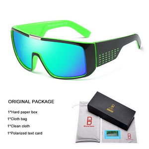 Bruno Dunn Lentes Dragon Domo Brand Designer Sunglasses For Men Sport Gafas Sun Glasses Oversized Frame Coating With Box Ray