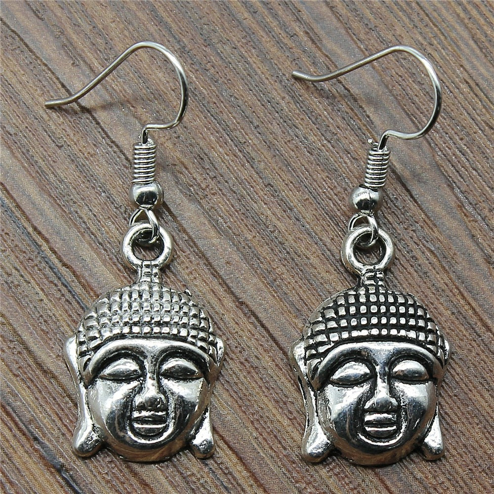 Buddha Drop Earrings Fashion Buddha Earrings Danging Buddha Earrings For Women Jewelry Dropshipping