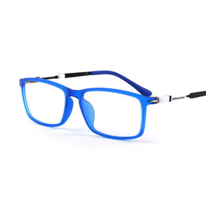 Business Glasses Frame Rectangular Spectacles Men Optical Prescription Eyeglasses Frame Casual Male Eyewear
