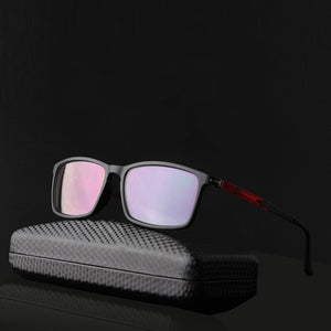 Business Glasses Frame Rectangular Spectacles Men Optical Prescription Eyeglasses Frame Casual Male Eyewear
