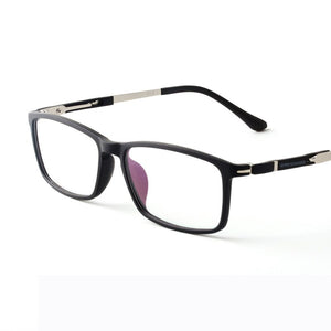 Business Glasses Frame Rectangular Spectacles Men Optical Prescription Eyeglasses Frame Casual Male Eyewear