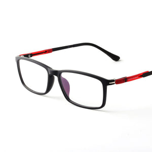Business Glasses Frame Rectangular Spectacles Men Optical Prescription Eyeglasses Frame Casual Male Eyewear