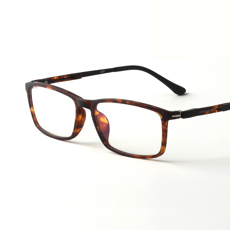 Business Glasses Frame Rectangular Spectacles Men Optical Prescription Eyeglasses Frame Casual Male Eyewear
