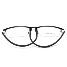 Carica l&#39;immagine nel visualizzatore di Gallery, Business Half Rim Men Glasses Frame Metal Alloy Eyeglasses Cool Optical Eyewear Man Spectacles Prescription Frames