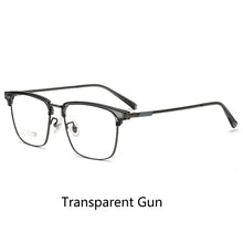 Load image into Gallery viewer, Business Men Pure Titanium Myopia Glasses Custom Optical Hyperopia Frame Ultra-Light Prescription Glasses Frame
