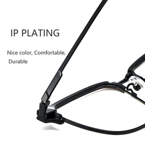 Business Men Pure Titanium Myopia Glasses Custom Optical Hyperopia Frame Ultra-Light Prescription Glasses Frame