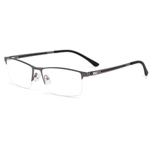 Load image into Gallery viewer, Business Men Semi Frameless Glasses Frame Titanium Alloy S41001 Classic Male&#39;s Spectacles Prescription Frames With Spring Hinge