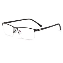 Load image into Gallery viewer, Business Men Semi Frameless Glasses Frame Titanium Alloy S41001 Classic Male&#39;s Spectacles Prescription Frames With Spring Hinge